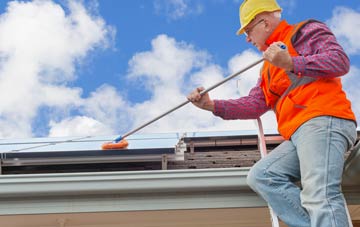 West Somerton soft wash roof cleaning